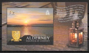 filatelia colección temas varios Alderney 2005