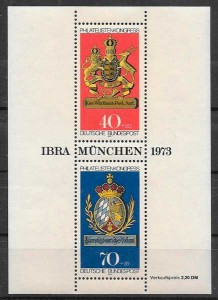 sellos temas varios Alemania 1973