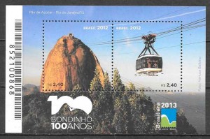 sellos temas varios Brasil 2012