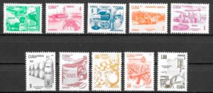 sellos temas varios Cuba 1982