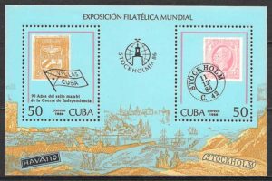 filatelia temas varios Cuba 1986