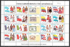 filatelia temas varios Cuba 1990