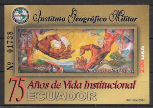 colección sellos temas varios Ecuador 2003
