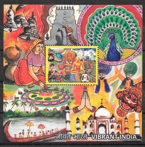 sellos temas varios India 2016