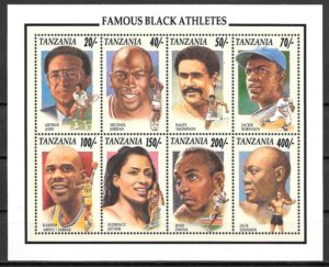 filatelia deporte Tanzania 1994