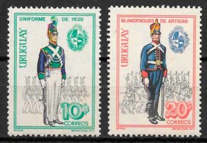 coleccion sellos temas varios Uruguay 1972