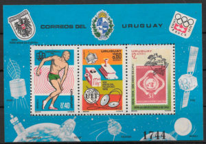coleccion sellos temas varios Uruguay 1976