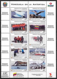 sellos varios temas venezuela 2010