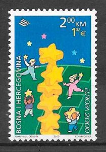 sello tema Europa Bosnia Herzegovina 2000