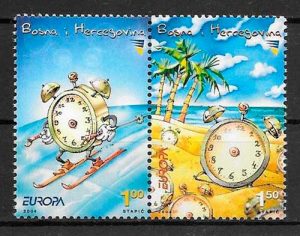 colección sellos tema Europa Bosnia Herzegovina 2004