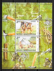 filatelia colección tema Europa Bosnia Herzegovina 2007