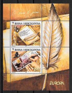 colección sellos tema Europa Bosnia Herzegovina 2008