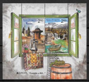 filatelia colección tema Europa Bosnia Herzegovina 2012