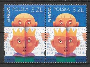 filatelia tema Europa Polonia 2010