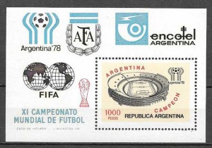 sellos futbol Argentina 1978