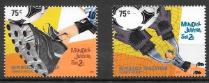 colección sellos futbol 2001 Argentina