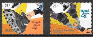 colección sellos futbol 2001 Argentina