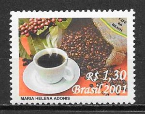 colección sellos frutas Brasil 2001