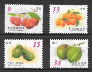 sellos frutas Formosa 2003