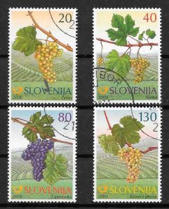 sellos frutas Eslovenia 2000