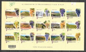 sellos frutas Italia 2015