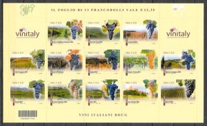 sellos frutas Italia 2016