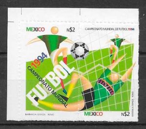 colección sellos fútbol México 1994