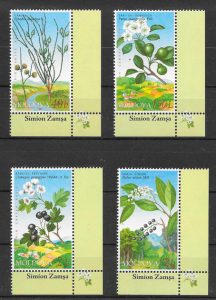 filatelia colección frutas Moldavia 2004