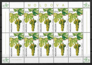 sellos frutas Moldavia 2010