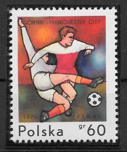 filatelia coleccion futbol 1970