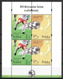 filatelia coleccion futbol 2002 Polonia
