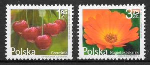 sellos frutas Polonia 2009