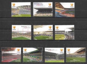 sellos fútbol 2003 Portugal