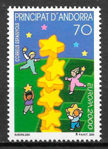 sellos Europa Andorra Espanola 200