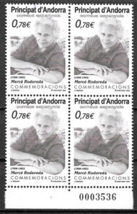 filatelia coleccion Europa Andorra Espanola 2009