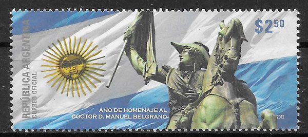 sellos arte Argentina 2012