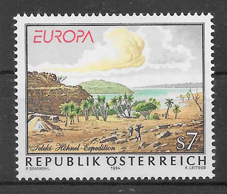 colección sellos Europa Austria 1994