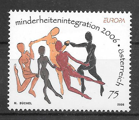sellos Europa Austria 2006