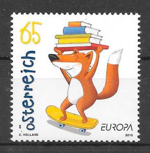 filatelia colección Europa Austria 2010