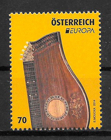 sellos Europa Austria 2014