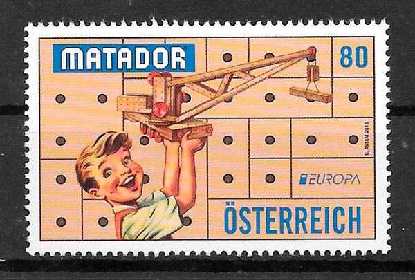 sellos Europa Austria 2015