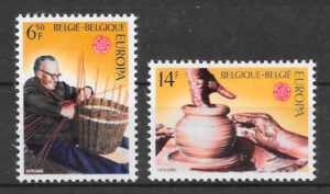 filatelia Europa Belgica 1976
