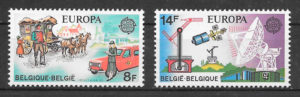 filatelia Europa Belgica 1979