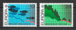 filatelia Europa Belgica 1986