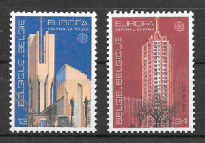 filatelia Europa Belgica 1987