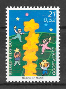 coleccion sellos Europa 2000 Belgica