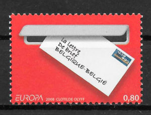 filatelia Europa Belgica 2008