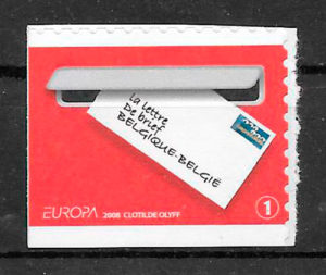 filatelia Europa Belgica 2008