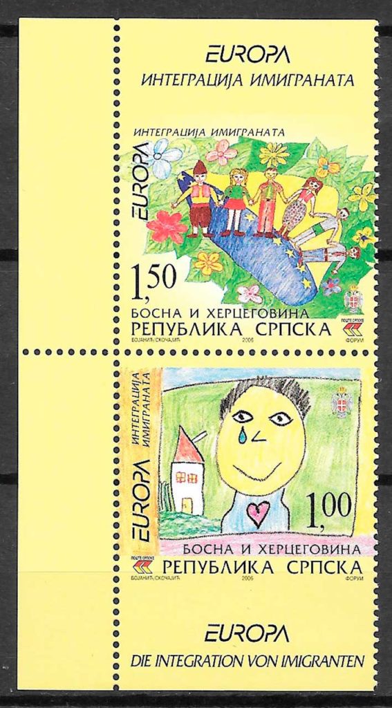 sellos Europa Bosnia Hercegovina 2006