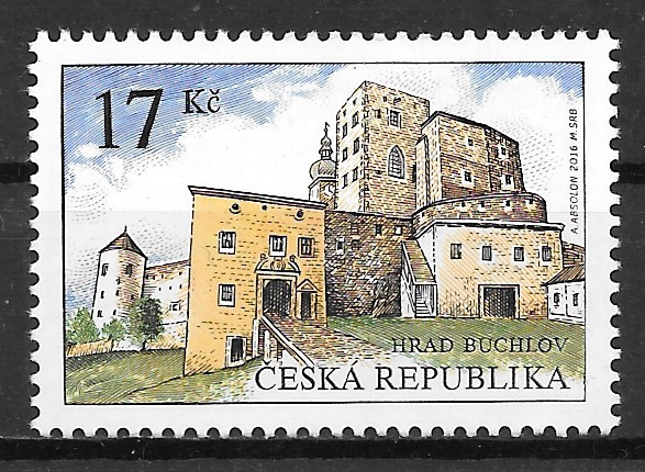 colección selos arquitectura Chequia 2016